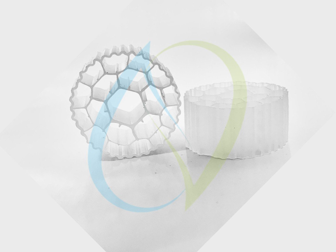 White HDPE MBBR Media